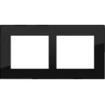 OBZOR DSD 00-00000-2158 Rámeček dvojnásobný skleněný DECENTE, černý