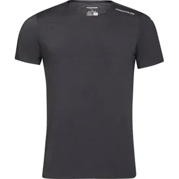 Pánské tričko TECHNIC pánské sportovní triko černý melír L