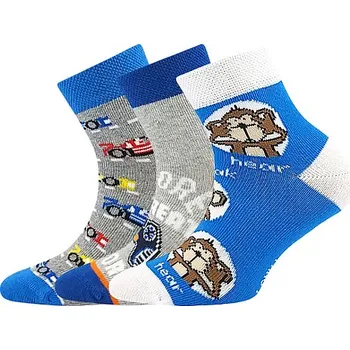 Chlapecké ponožky Lonka - Dedotik G, mix barev Barva: Mix barev, Velikost: 20-24