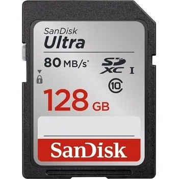 Paměťová karta SanDisk Ultra SDXC Card 128 GB 140 MB/s C10 UHS-I SDSDUNB-128G-GN6IN