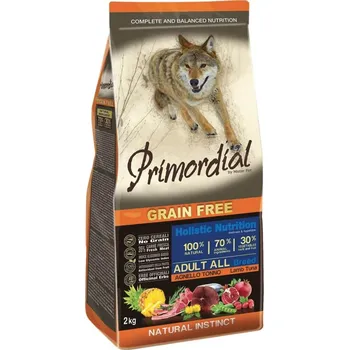 Krmivo pro psa Primordial Grain Free Adult Tuna & Lamb 2x12kg