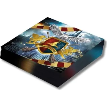 Papírový ubrousek GUIRCA Papírové ubrousky čaroděj - kouzelník HARRY - 33 x 33 cm - 12 ks