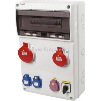 modulární přístroj a rozvaděč Famatel v905 - ZSFT21101000.0 /3952 Zás.skříň IP44 jištěná bez chrániče