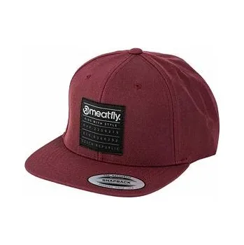 Kšiltovka Meatfly kšiltovka Hornet Snapback Coordinates Maroon | Červená | Velikost One Size