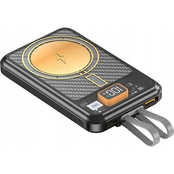 Powerbanka GOLF 10 000mAh, bezdrátová powerbanka, 15W