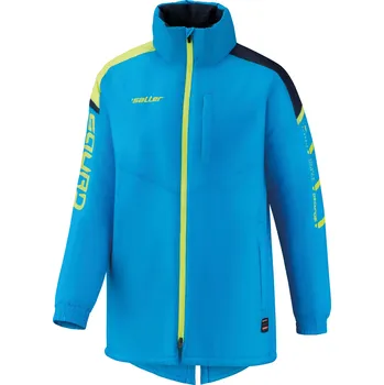 Saller SQUAD50 zimní bunda BARVA: 144 světle modrá-tmavě modrá-neon žlutá, Velikost: L Hřejivá ochrana pro chladné dny