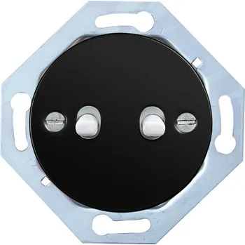 vypínač OBZOR DPR 16-04001-0000 Žaluziové ovládání páčkové, bílá