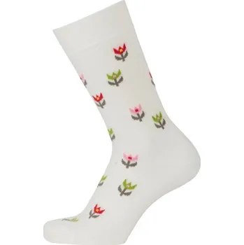 Dámské termoprádlo Merino ponožky Tulip white, Bengt & Lotta Švédsko Bílá 35/39