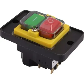 vypínač Tracon SSTM-326 Bezpečnostní tlačítko 6PIN, 400 VAC, 8A/AC3, IP54, 6,3×0,8 (Tracon SSTM-326)