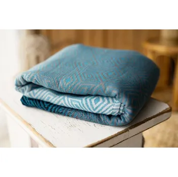 Přeprava dětí Little Frog šátek - Tencel Atmosphere Cube - délka 5,2m (vel. 7)