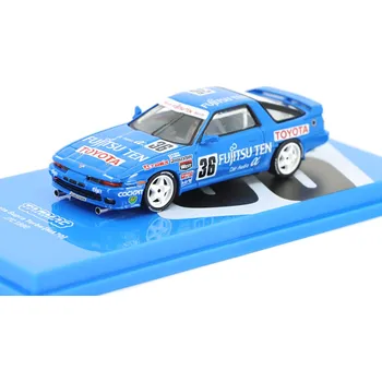 autíčko Toyota Supra Turbo MA70 #36 JTC 1990 1:64 - TARMAC Models Toyota Supra Turbo MA70 No.36 JTC 1990 - kovový model auta 1/64