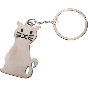 Peněženka Kovová klíčenka - kočka