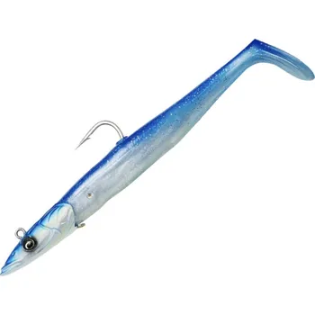 Umělá nástraha Savage Gear Sandeel V2 Big Game 21.5cm 140g (combo 2+1) Barva: Blue Pearl Silver