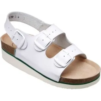 Dámské sandále Santé N/31/10/H/K dámské zdravotní profi sandály bílé Velikost: 35