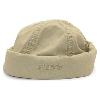 Kšiltovka Docker Cap Stetson Delave Organic Cotton velikost XL