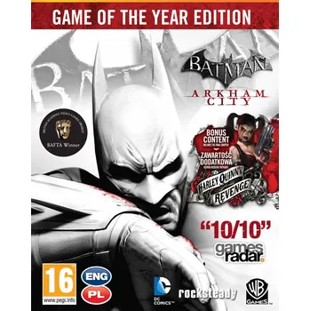 Počítačová hra Batman Arkham City (GOTY) - PC