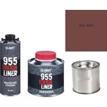 HB BODY 955 RAPTOR tough liner - 2k polyuretan textura set/báze + tužidlo + barva /RAL 3009 900ml