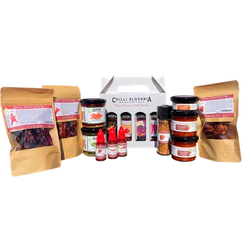 Omáčka MEDIUM HOT výhodný chilli set 16-dílný