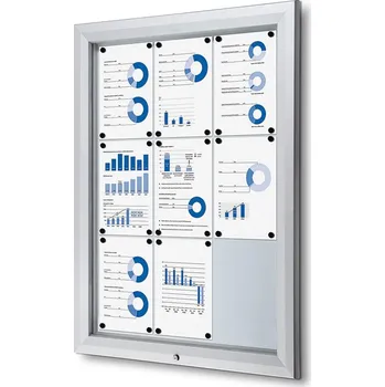 Kancelář Venkovní vitrína typu T určená pro 9xA4