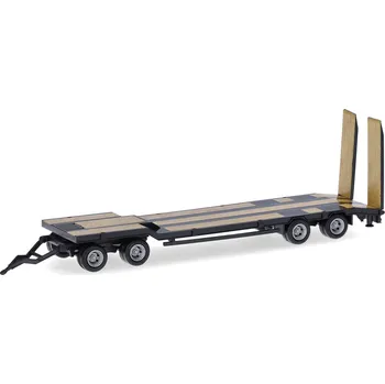 autíčko Přívěs Goldhofer TU4 1:87 - Herpa Přívěs Goldhofer TU 4 - sběratelský model 1/87