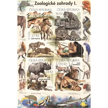 Poštovní známka Česká pošta (2016) A 894 - 897 ** - Česká republika - Ochrana přírody - Zoologické zahrady I.