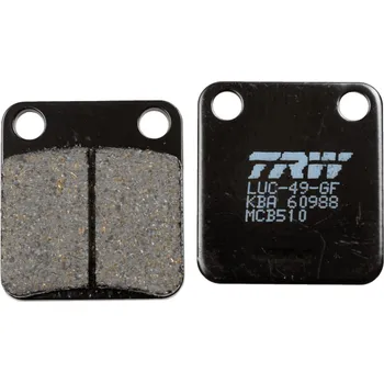 Brzdová destička Sada brzdových destiček, kotoučová brzda TRW MCB510