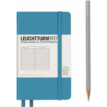 Blok Zápisník Nordic Blue, Pocket, 187 p., linkovaný