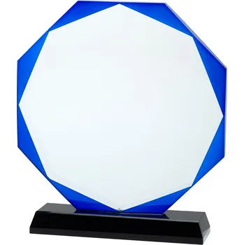 Skleněná plaketa W461-3.09 včetně krabičky Velikost: Plaketa W463.09 - 20 cm