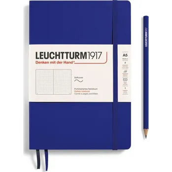 Blok Leuchtturm1917 Zápisník Ink Softcover A5 tečkovaný