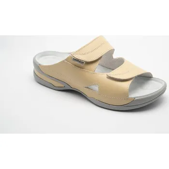 Dámská zdravotní obuv Medistyle Zdravotní dámská pantofel LUCY sv. žlutá Velikost: 37