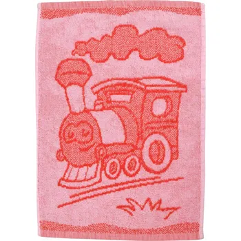 Dětský ručník BEBE auto červený 30x50 cm