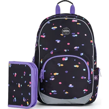 Školní batoh Školní batoh Puntíky Topgal KIMI 24010 SET SMALL