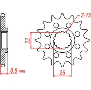Řetězová sada pro motocykl MTX PARTS řetězové kolo přední 1248 13 KTM SX/EXC 91-22 (JTF1901.13) (řetěz 520) (MTX PARTS řetězové kolo přední 1248 13 KTM SX/EXC 91-22 (JTF1901.13) (řetěz 520))