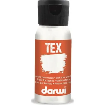 DARWI TEX barva na textil - Bílá 50ml