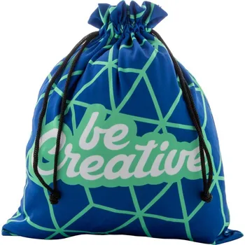 Dárková taška Reklamní SuboGift L dárkový pytlík na zakázku, velký, černá