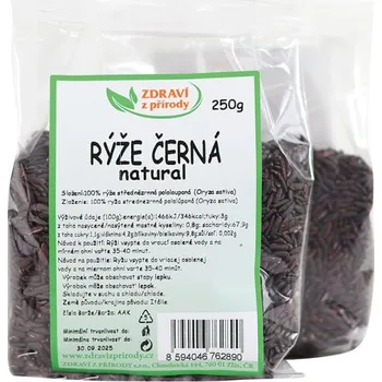 Rýže IPJ NATUR s.r.o. Rýže černá 250g ZP 2921