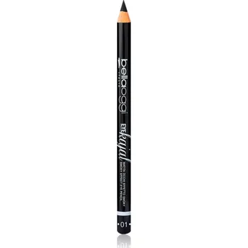 Tužka na obočí bellaoggi Eye Kajal tužka na oči odstín 101 Black Kajal 1.1 g