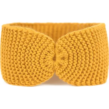 Čelenka Pletená dámská čelenka Paula Art Of Polo 20820 Paula Velikost: ONE SIZE, Barva: Hořčicová