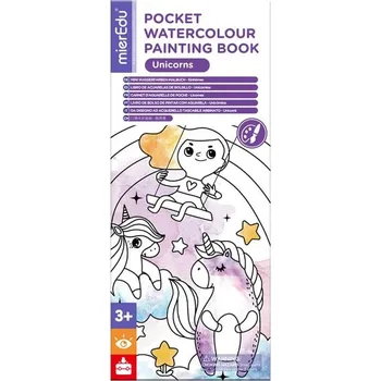 omalovánky MierEdu Maluj vodou do kapsy - Země fantazií