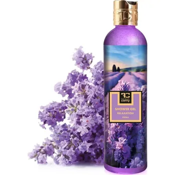 Sprchový gel DEDRA Přírodní sprchový gel s glycerinem a Aloe vera,RELAXATION, 320 ml