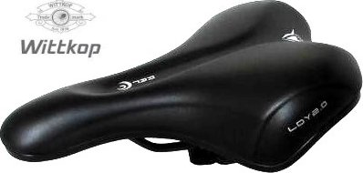 Sedlo WITTKOP IN MOULD gelové dámské se zámkem