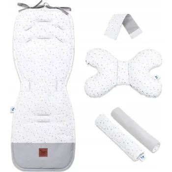 Vložka do kočárku Pepi, bílá barva