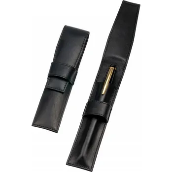 Sada pera s tužkou Hans Kniebes kožené pouzdro na 1 pero 9801-0002