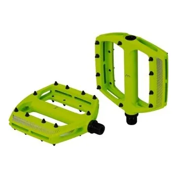 Pedál na kolo pedály BBB CoolRide BPD-36 - Žlutá neon, 115x105mm