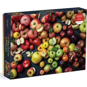 Puzzle Galison Puzzle - Odrůdy jablek - 1000 dílků