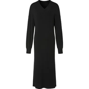 Dámské šaty esmara® Dámské úpletové midi šaty (M(40/42), černá)