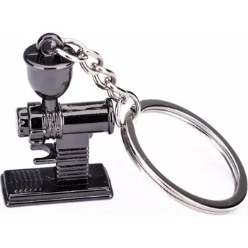 JoeFrex černý mlýnek přívěsek na klíček