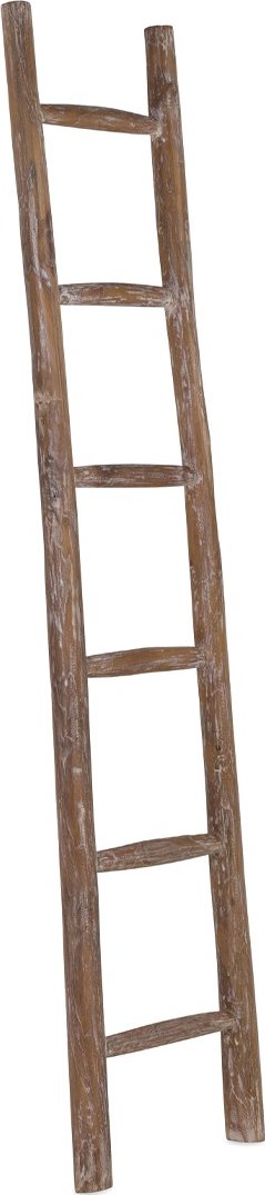 Dřevěný žebřík na ručníky Mio 200cm bělený