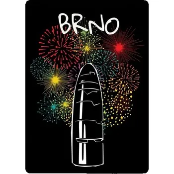 Dekorativní magnet Magnet Ohňostroj