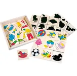 BINO Přiřaď, co kam patří stíny